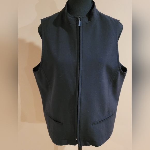 MATINIQUE Vintage Men's Vest, Black, Lined, Unisex, Made in Portugal, Size US 42 - Picture 1 of 16